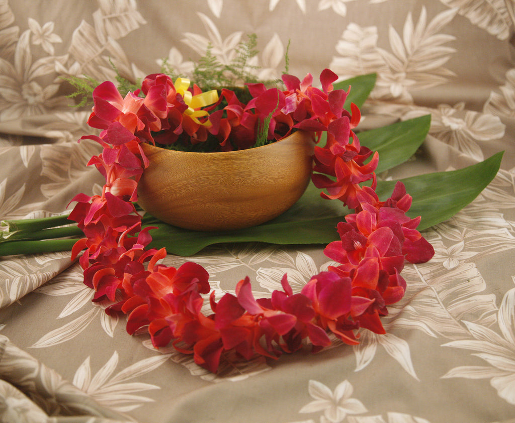 Tinted Orchid Lei Red (Limited Stock)