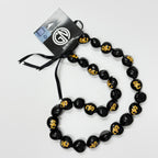 USC SC Logo - All Black Kukui Nut Lei