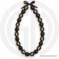 USC SC Logo - All Black Kukui Nut Lei