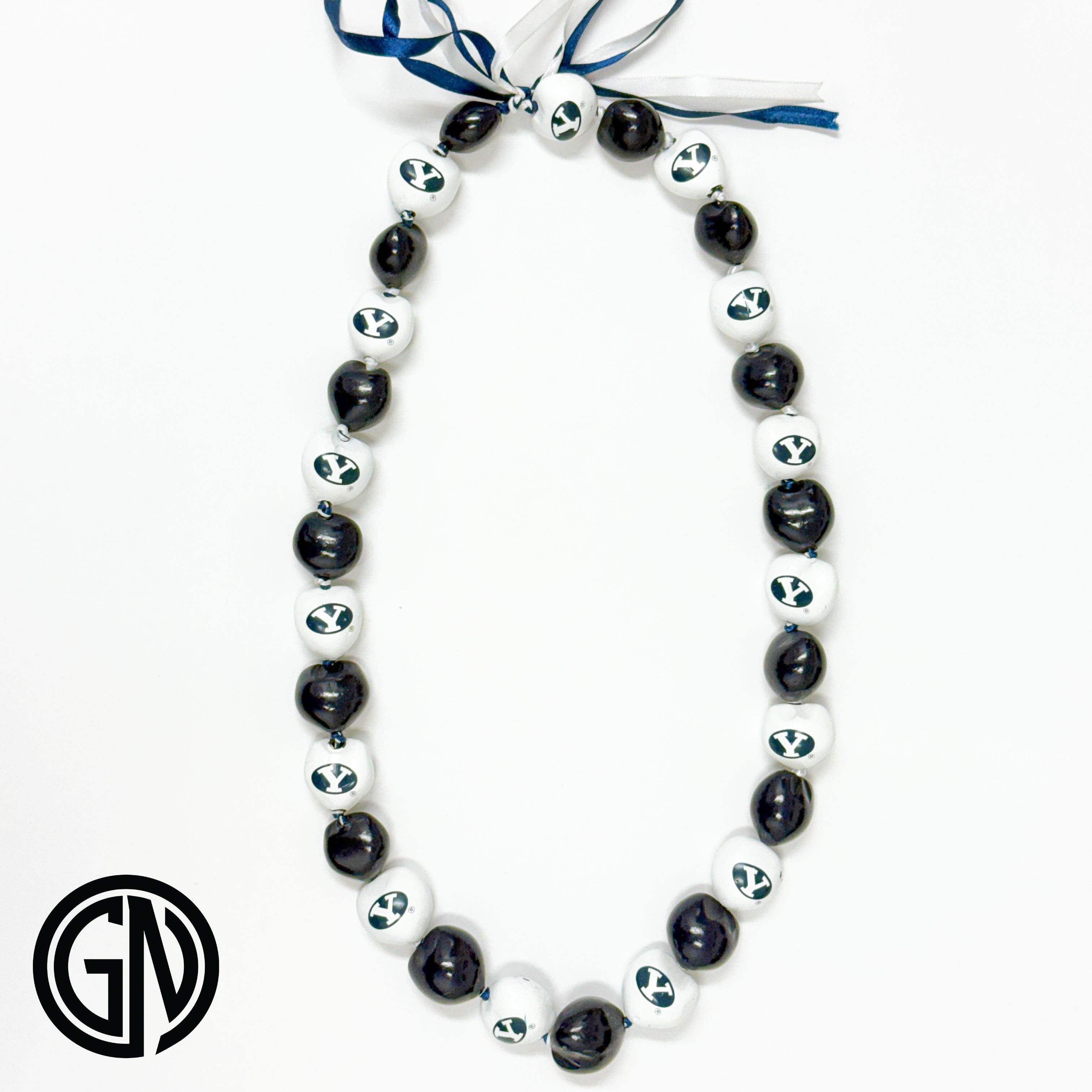 BYU Kukui Nut Lei