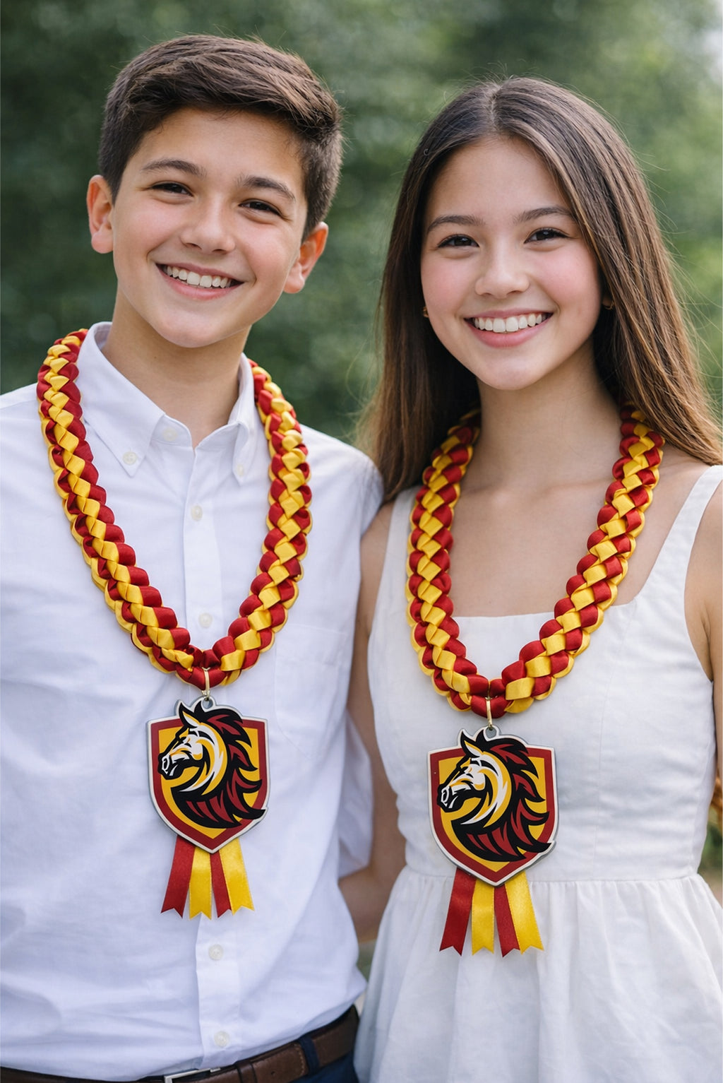 Golden West MS Ribbon Lei